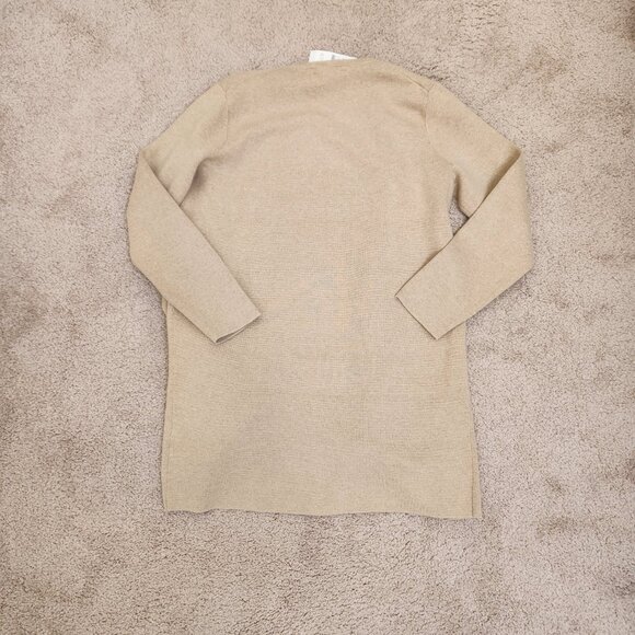 Brand New J Crew Long Caramel Sweater Blazer XS - Picture 4 of 9